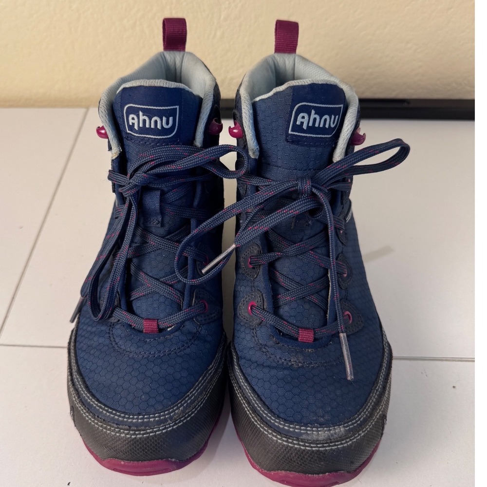 Ahnu Hiking Boots Womens 7 Vibram Waterproof Montara Mid Trail Shoes